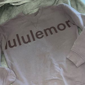 mauve lululemon sweatshirt